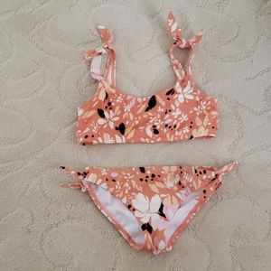 Billabong coral 2 piece swimsuit